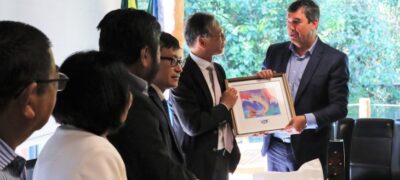 Riedel recebe cônsul do Japão para estreitar os laços culturais e promover integração