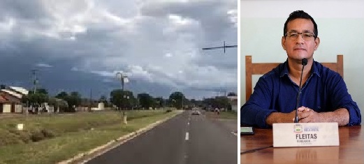 Fleitas pede fechamento e revitalização da valeta na Avenida Teodoro Sativa