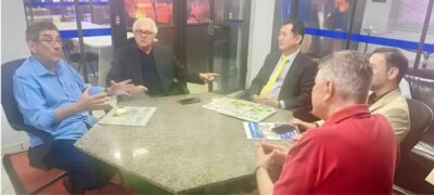 Prefeito Nelson Cintra participa de encontro com empresários chineses a convite do Jornal O Estado