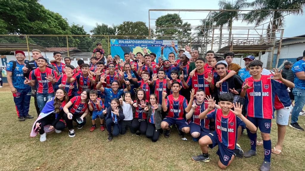 União/ABC fatura o Estadual Sub-20 de Futebol e representará MS em competições nacionais