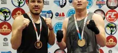 Irmãos Del Vale ganham ouro e bronze em competição de Kick Light no MS
