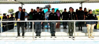 Presidente da câmara de Bonito, André Luís participa de formatura alusiva ao Dia do Soldado