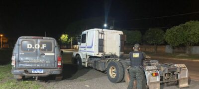 Veículo roubado em São Paulo é recuperado pelo DOF em Iguatemi