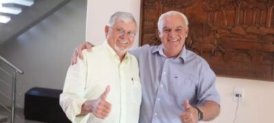 Neco Pagliosa recebeu deputado Zeca do PT em Caracol