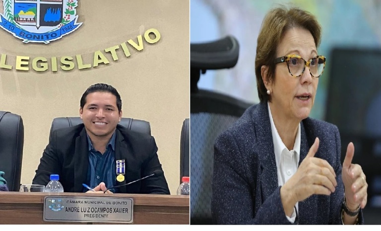 Bonito: Vereador André pede recurso de um Milhão e quatrocentos a senadora Tereza Cristina para asfalto no Marambaia