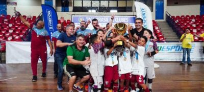 Em Campo Grande, Fluminense fica com o título da Taça Brasil Sub-8 de futsal