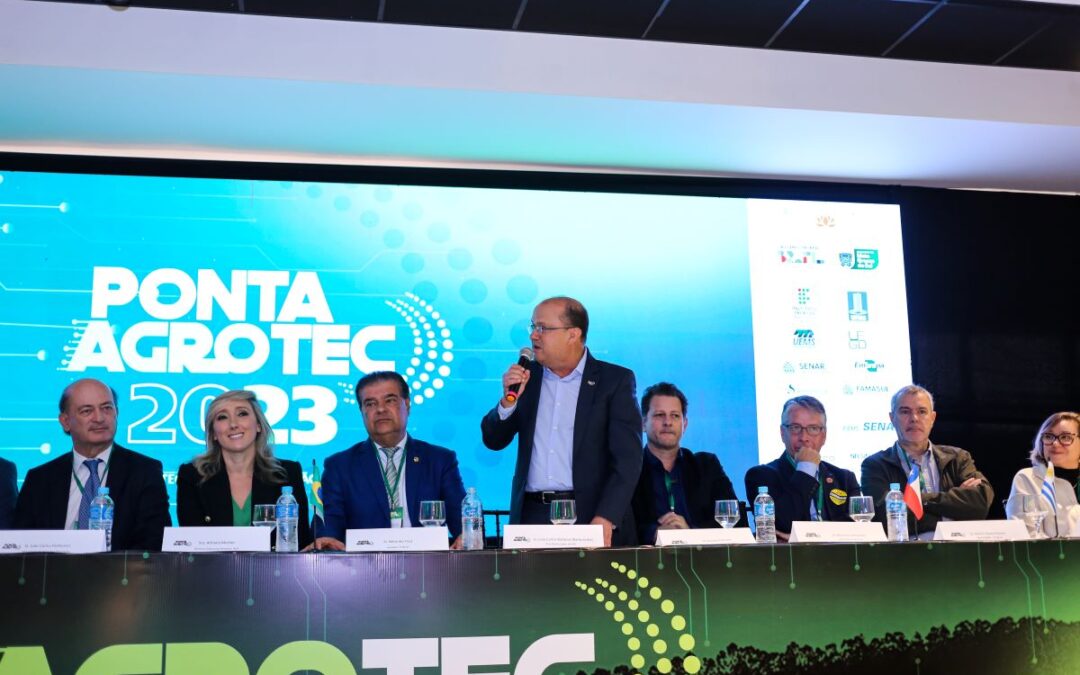 2ª Edição a Ponta Agrotec começa com solenidade de abertura e destaca a Rota Bioceânica