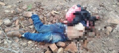 Homem é encontrado com o rosto desfigurado na fronteira
