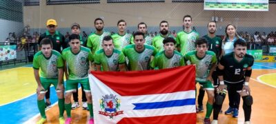 Seleção de Antonio João e Clube Mixto União Brilham na Liga MS de Futsal
