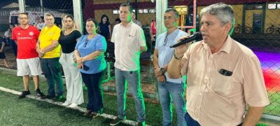 Bela  Vista dá pontapé inicial a 1ª Copa de Futebol Sintético