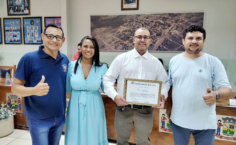 Empresa Pax Funerária de Bela Vista recebe Moção de Aplausos  