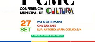 Bela Vista realiza hoje, a sua 1ª Conferencia Municipal de Cultura