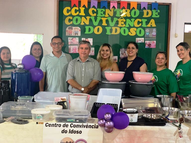 Bela Vista: Prefeito entrega utensílios para o Centro de Convivência do Idoso