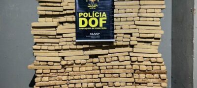 Veículo roubado é recuperado pelo DOF com mais de 700 quilos de drogas em Sidrolândia