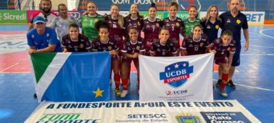 Com emoção, Serc/UCDB vence e garante vaga na segunda fase da Liga Feminina de Futsal