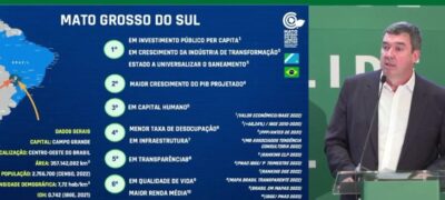 Em Washington, governador destaca potenciais e crescimento de MS para empresários, executivos e líderes mundiais