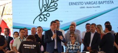 Com foco no desenvolvimento regional, Governo de MS entrega laboratório e herbário na UEMS