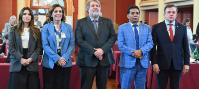 Vander assume cadeira no Parlasul mirando debates da Rota Bioceânica
