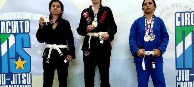 Atleta de Bela Vista é vice-campeão no Open Internacional de Jiu-Jitsu