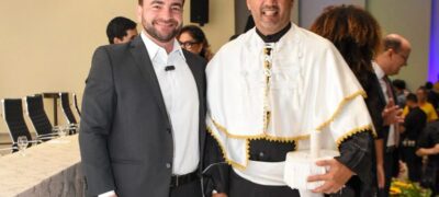 Em Dourados, João César Mattogrosso se reuniu com entidades e prestigiou posse na UEMS