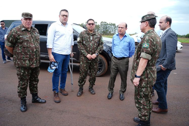 Vice-governador defende força-tarefa para conclusão do aeroporto de Dourados