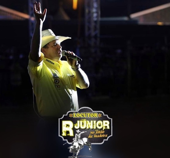 Da Princesinha do Apa para o mundo do rodeio; conheça um pouco da história do locutor R Junior