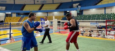 Com apoio do Governo, 20º Estadual de Boxe reuniu lutadores de 10 municípios no Guanandizão