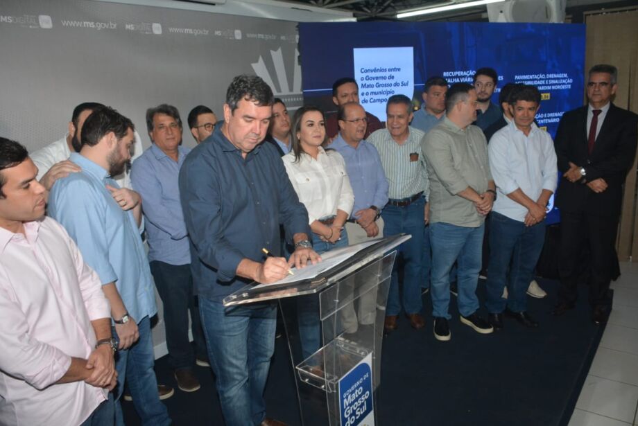 Governos federal e estadual vão bancar R$ 150 milhões em obras de asfalto em Campo Grande