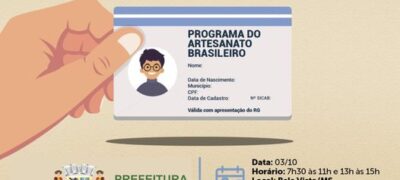 Bela Vista emiti nesta terça-feira, Carteira Nacional para Artesões