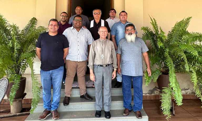 Reunião dos Padres da Forania de Jardim, na Paróquia Santo Afonso de Bela Vista