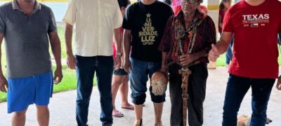 Aires Cafure prestigiou festa de 42 anos da Aldeia Pirakua