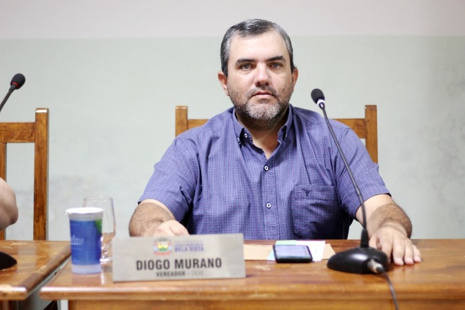 Vereador Diogo Murano fez entregas de equipamentos viabilizados através de emenda de Gerson Claro para escola da rede municipal de ensino de Bela Vista