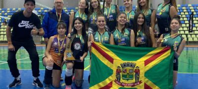 Bela Vista: Equipe Feminina é Campeã de Torneio de Vôlei, em Maracajú