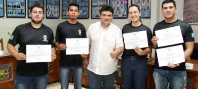 Atletas do Karate recebem Moção de Aplausos do vereador Johnys Basso