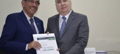 Prefeito de Porto Murtinho Nelson Cintra participa da solenidade de implantação Gabinete de Integração do TJMS