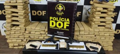 Homens são presos pelo DOF por tráfico de drogas em Dourados