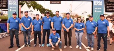 Longen, governador e prefeita dão a largada das provas de 7 e 15 km da Corrida do Pantanal