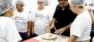 Profissionais de cozinha de todas as regiões de MS disputam a final do 2º Desafio Estadual das Merendeiras