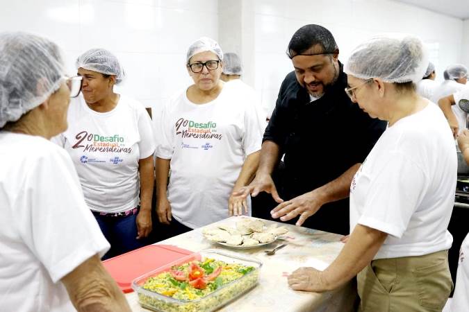 Profissionais de cozinha de todas as regiões de MS disputam a final do 2º Desafio Estadual das Merendeiras