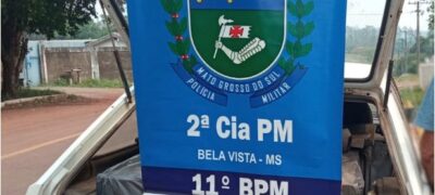 Policia Militar de Bela Vista apreende autor de contrabando durante abordagem a veiculo