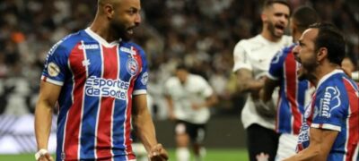 Bahia goleia Corinthians jogando em São Paulo e deixa o Z4 do Brasileirão