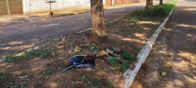 Em acidente fatal na madrugada jovem perde a vida em Bela Vista