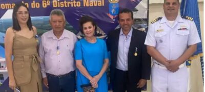 Personalidades de Porto Murtinho foram homenageadas com a medalha “Amigo da Marinha”