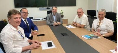 Direto de Foz do Iguaçu, Dr. Bandeira anuncia convênio de R$ 2 milhões com a Itaipu e solicita apoio na drenagem da região central do município