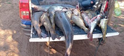 Durante Operação Piracema, PMA de Jardim prende homens por pesca predatória