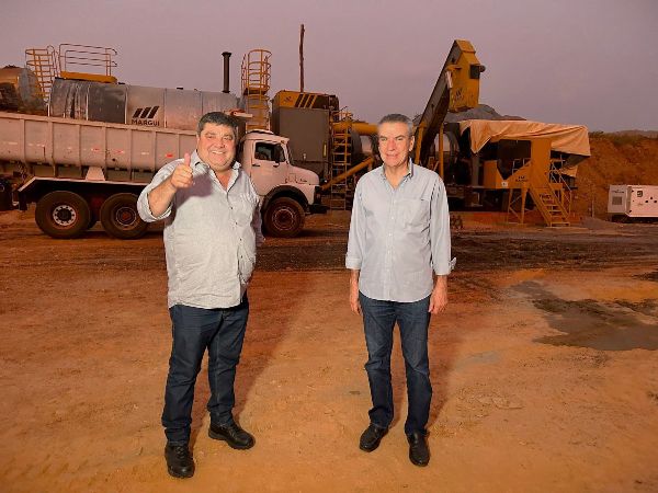 Após solicitação de Paulo Corrêa, Governo pavimentará acesso à frigorífico, em Bonito