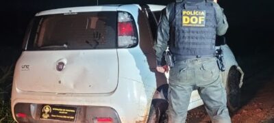 Veículo furtado é recuperado pelo DOF em Amambai