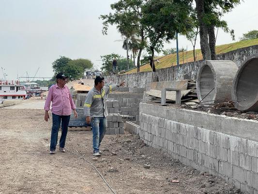 Prefeito Nelson Cintra segue visitando obras e realizando atendimentos na Prefeitura