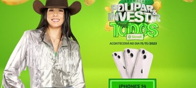 Penúltimo sorteio da promoção Poupar e Investir é para Todos da Sicredi Centro-Sul MS acontece neste sábado