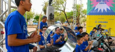 Percutindo Arte impressiona público e celebra a inclusão social no FAS